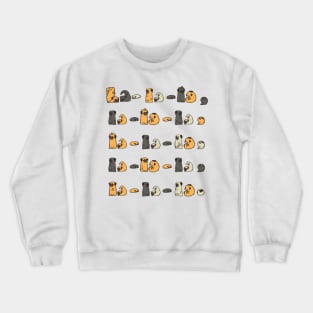 La La La Pug Yoga Crewneck Sweatshirt